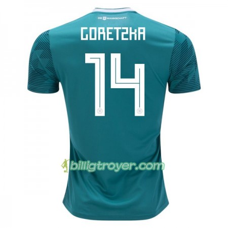 Billige Fotballdrakter Tyskland Goretzka 14 VM 2018 Bortedraktsett